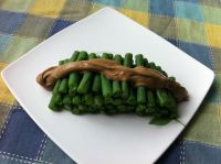 芝麻酱拌豆角