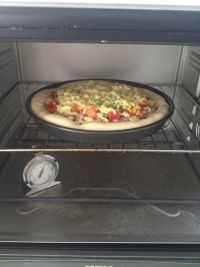 厚底培根披萨