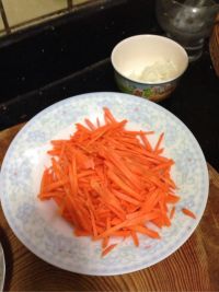 胡萝卜鸡肉煎饼
