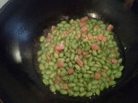 毛豆炒火腿肠