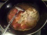 西红柿肉片汤