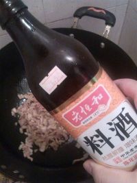 肉酱拌面