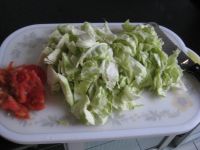 素炒卷心菜