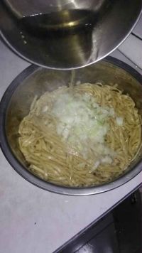 油泼挂面