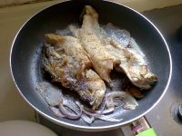 孜然煎鲈鱼