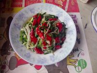 韭菜炒豆芽