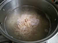 豆角苋菜凉汤面