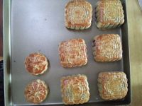 广式紫薯蔓越莓馅月饼