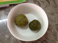 抹茶豆沙月饼