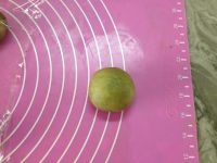 抹茶豆沙月饼