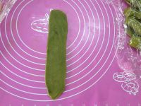 抹茶豆沙月饼