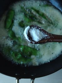 气豆酿肉