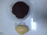 玫瑰豆沙月饼