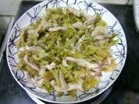 榨菜蒸肉筋
