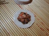 木耳胡萝卜猪肉饺子
