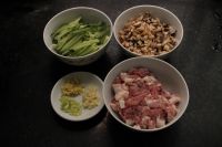 香菇肉酱拌面
