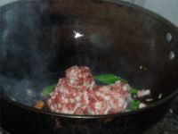 肉末炒芹菜