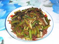肉末炒芹菜