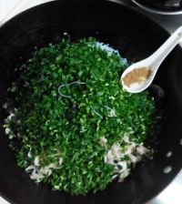 半发面韭菜盒子