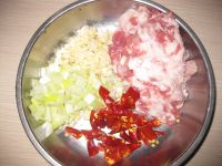 干萝卜樱炒肉末