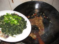 干萝卜樱炒肉末