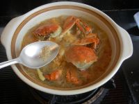 螃蟹粉丝煲