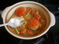 螃蟹粉丝煲