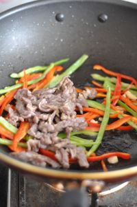 尖椒滑牛肉