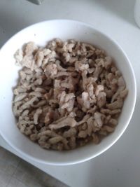 素鸡炒肉丝