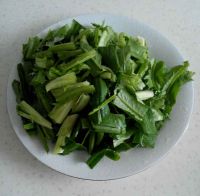 豆豉鱼拌油麦菜