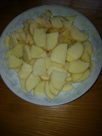 菜心炒土豆片