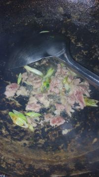 小白菜肉丝面