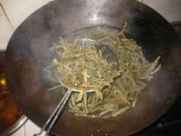 干豆角炒肉片