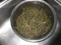 干豆角炒肉片