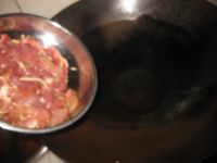 干豆角炒肉片