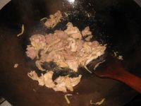 干豆角炒肉片