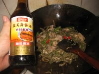 干豆角炒肉片