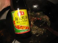 干豆角炒肉片