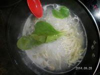 扁食青菜面汤