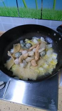 娃娃菜烧杂烩