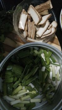 香干蒜苗炒鸡蛋