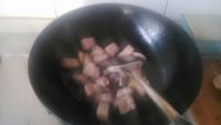 红烧肉焖豇豆茄子干