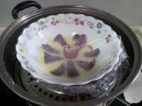 莲花蛋羹