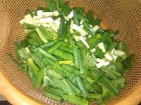 青蒜炒茨菰