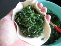 荠菜馅蒸饺