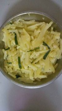 电饭锅土豆丝
