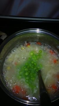 粤式菜心粥