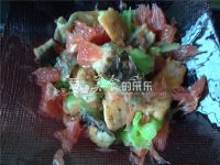 西柚三文鱼沙拉