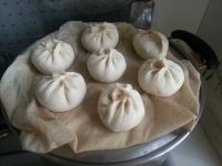 豆角肉包