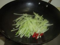 凉拌佛手瓜